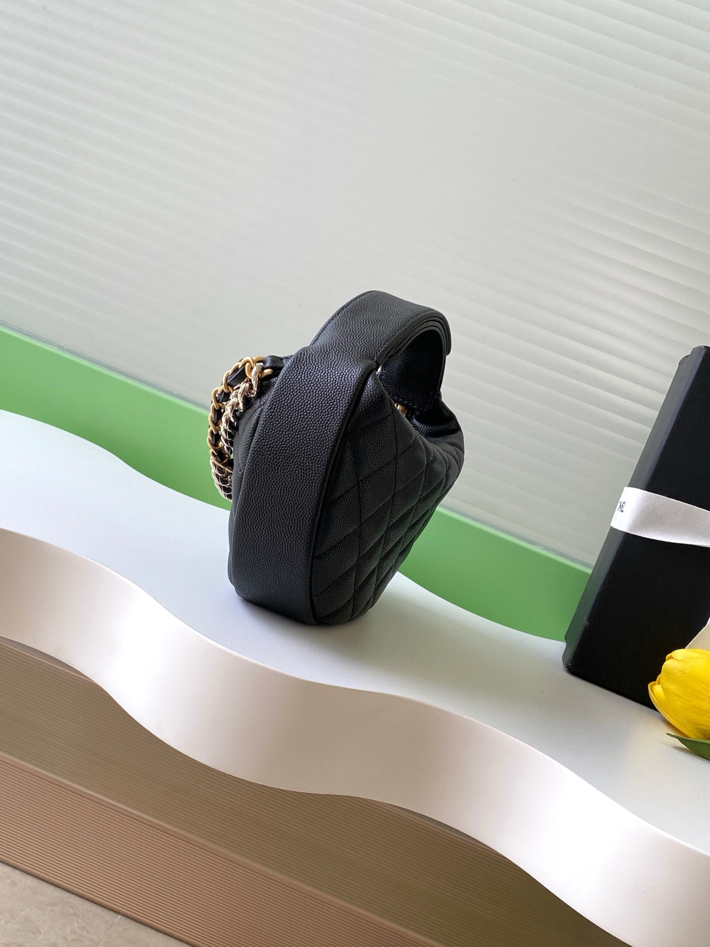 Ch**el Cylindrical Clutch 17x18x7cm