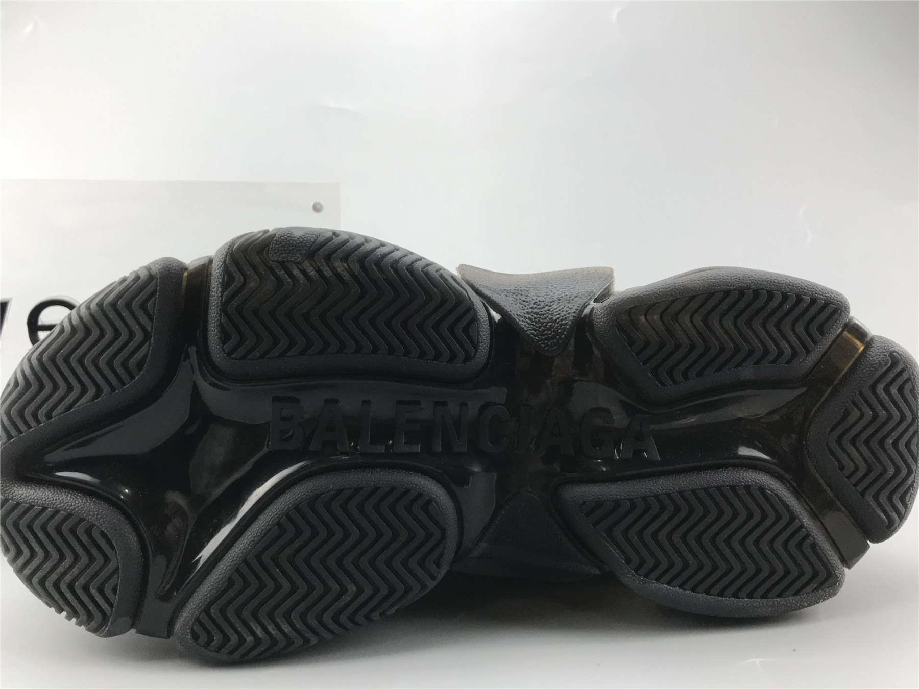 UA TRIPLE S TRAINERS BLACK