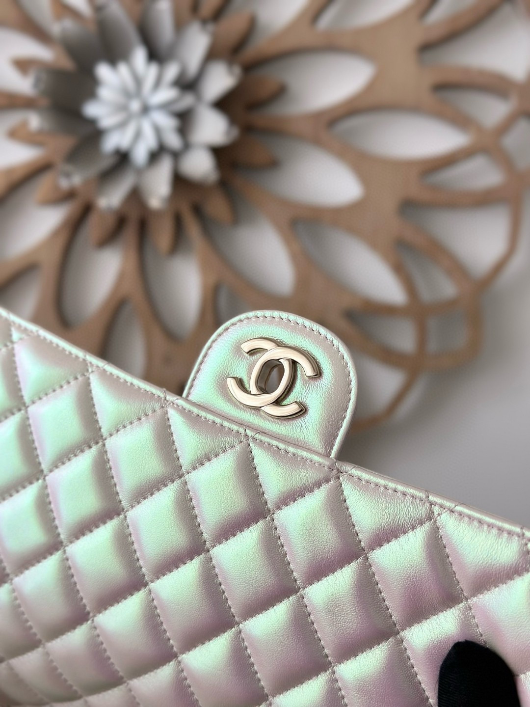 Ch**el Classic Flap Handbag CF 25.5x 15x6cm