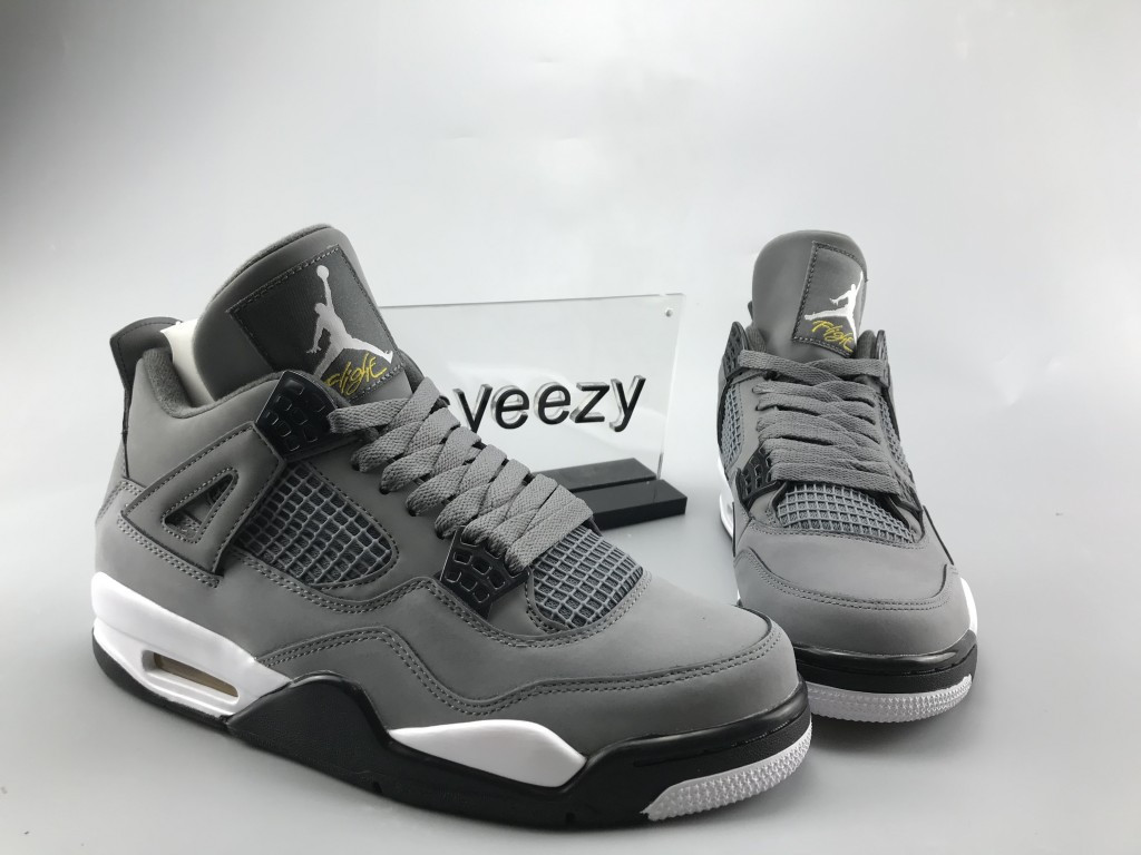 UA AIR JORDAN 4 RETRO "COOL GREY 2019 RELEASE"