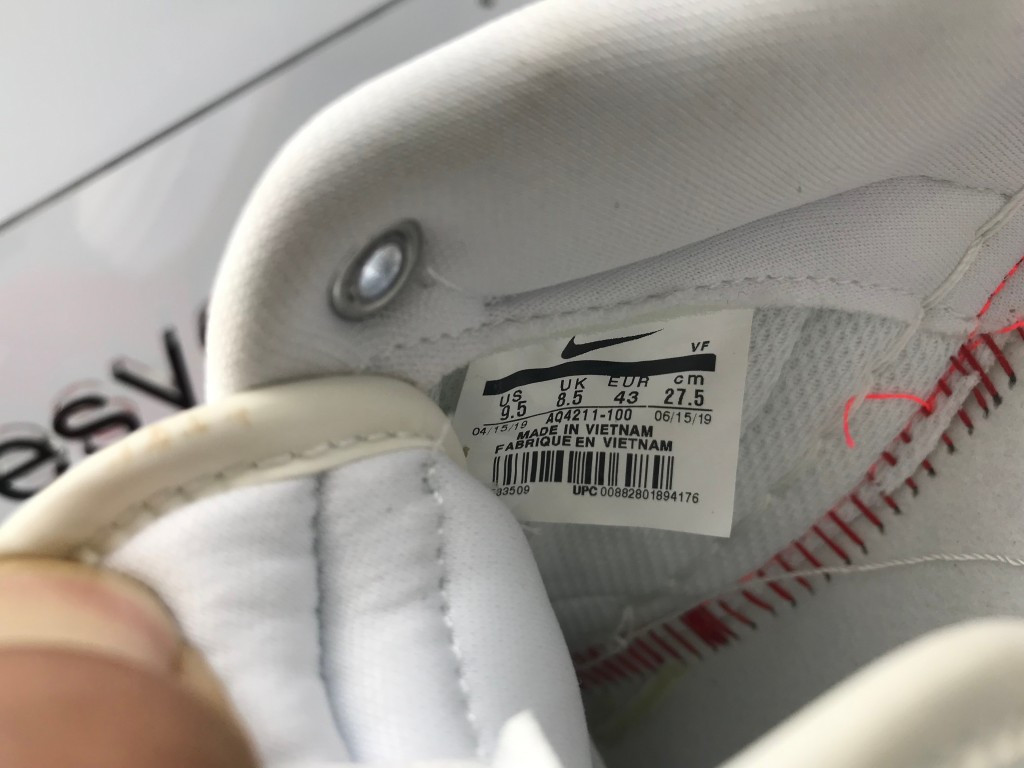 UA NIKE AIR FORCE 1 LOW "TRAVIS SCOTT" 2017