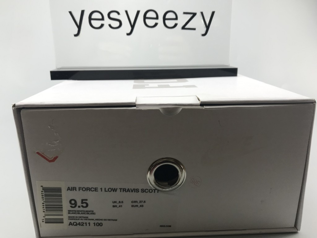 UA NIKE AIR FORCE 1 LOW "TRAVIS SCOTT" 2017
