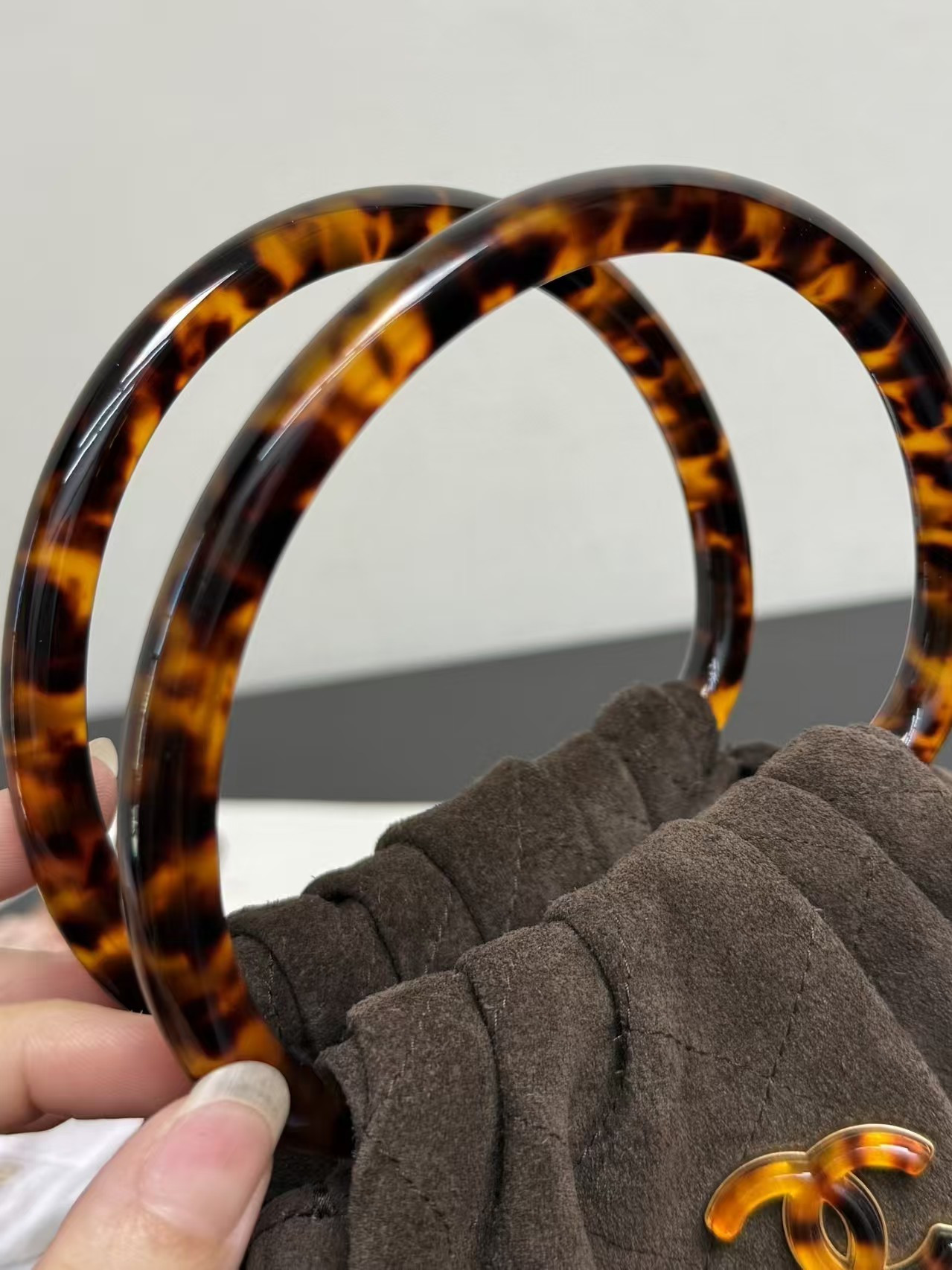 Chanel Pouch 16x26(included Handle height)x4.5cm