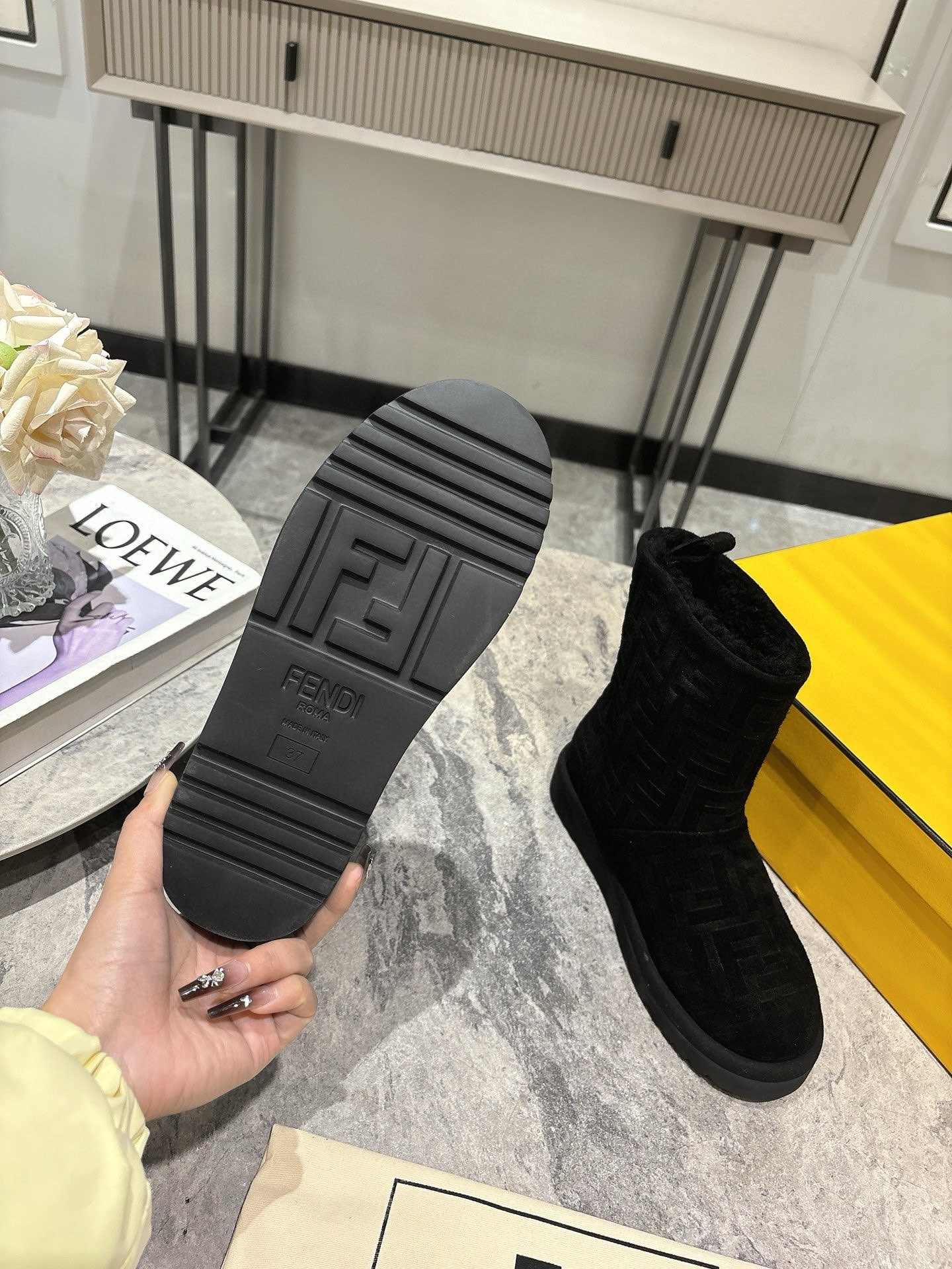 UA F**di Apres Chic FF Low Boots