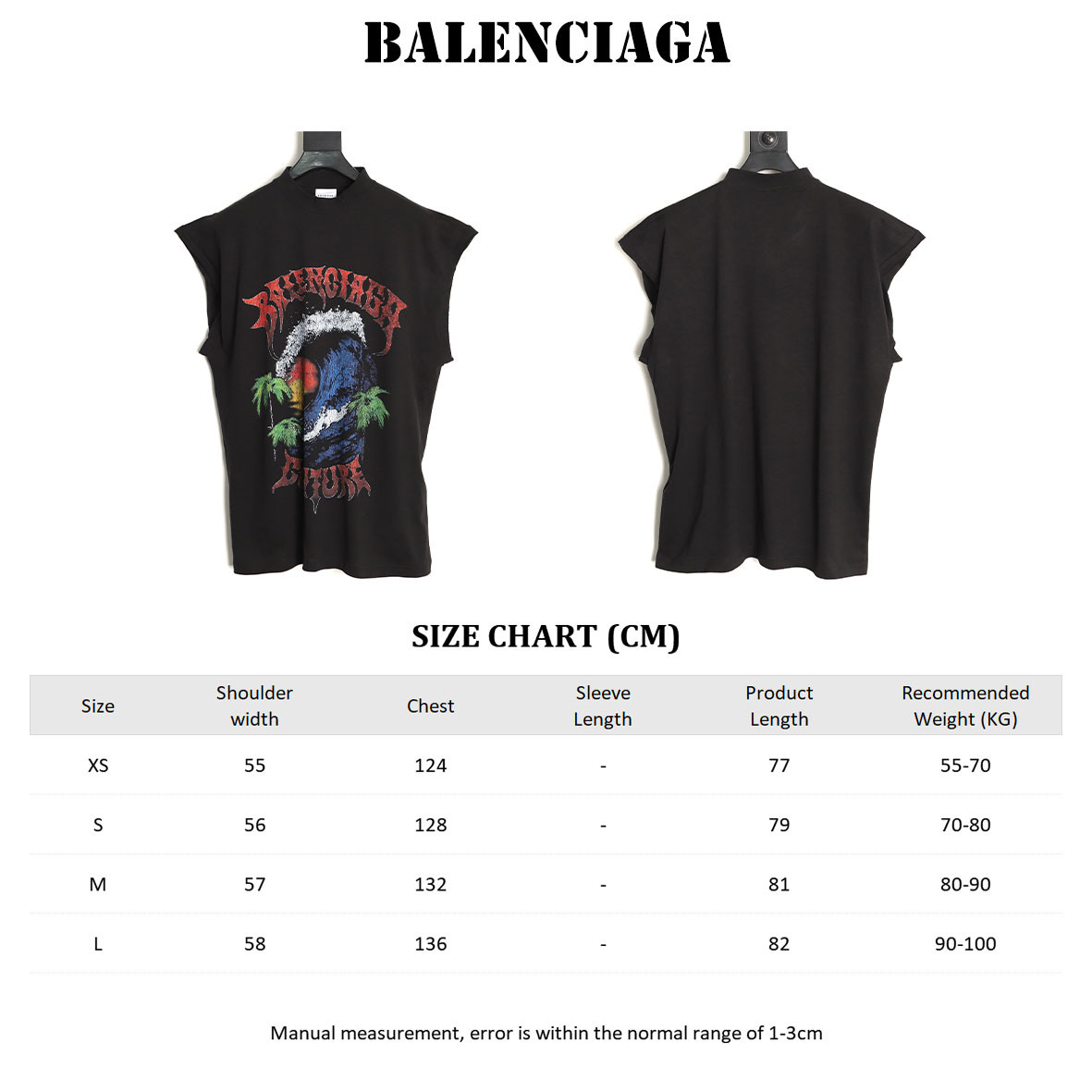 Ba1en*iaga vest