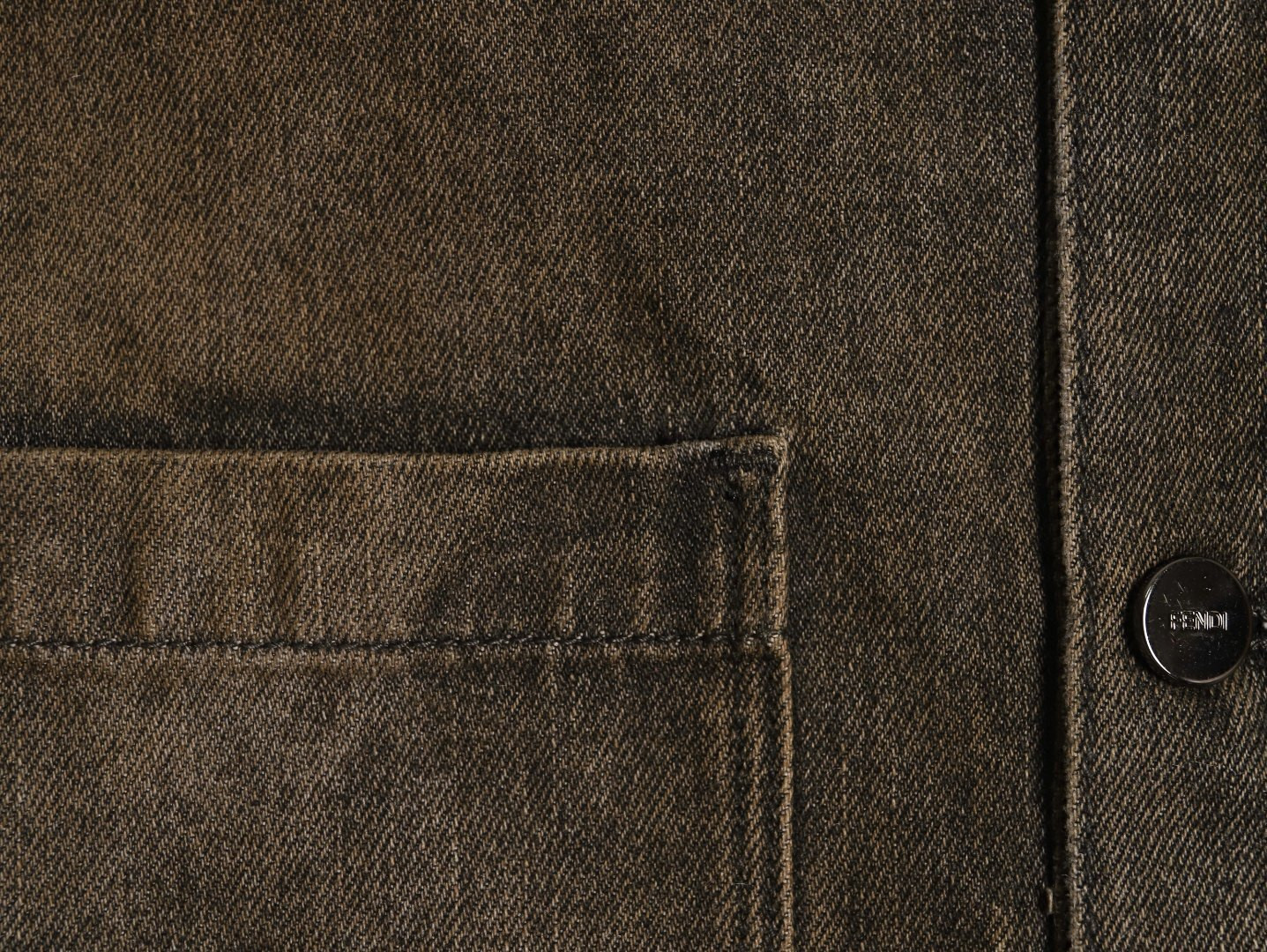 F**di Denim Coats Suit