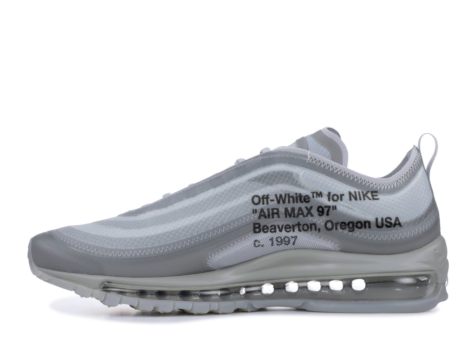 UA NIKE OFF-WHITE X AIR MAX 97 WHITE MENTA