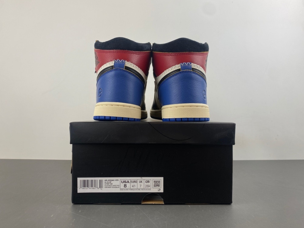 UA Air Jordan 1 x fragment Design x Union