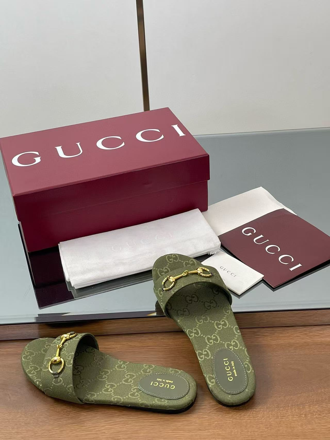 UA Gvc*1 slide sandal with Horsebit