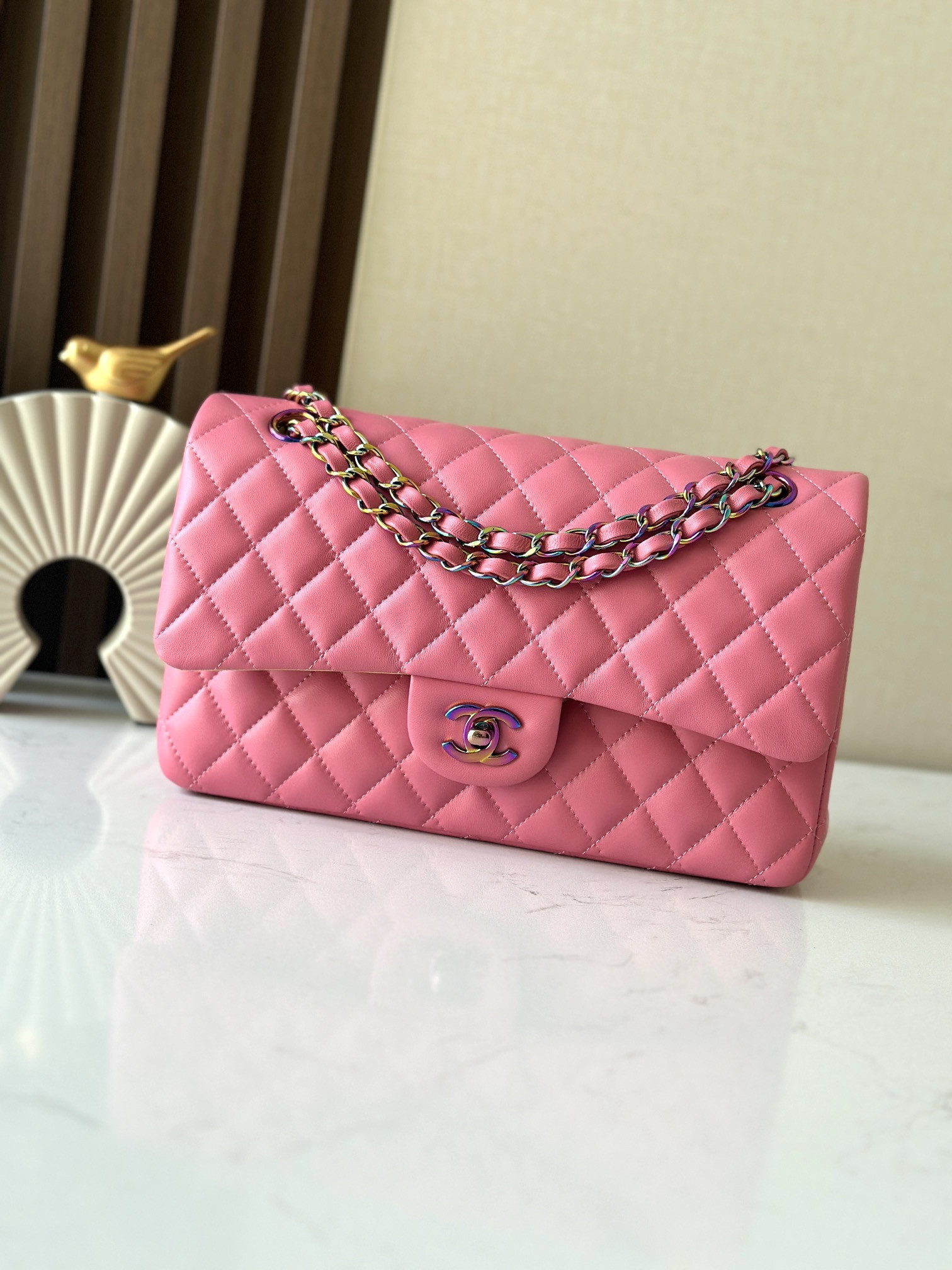 Chanel CLASSIC FLAP HANDBAG CF 25.5x15x6cm