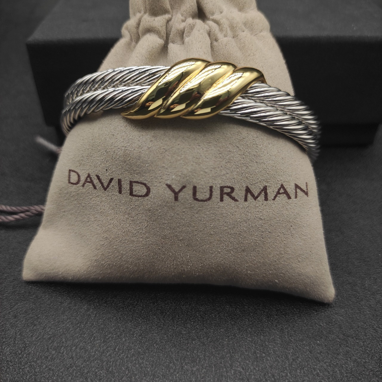David Yurman 10mm Wrap Bracelet(wrist circumference 15-20cm)