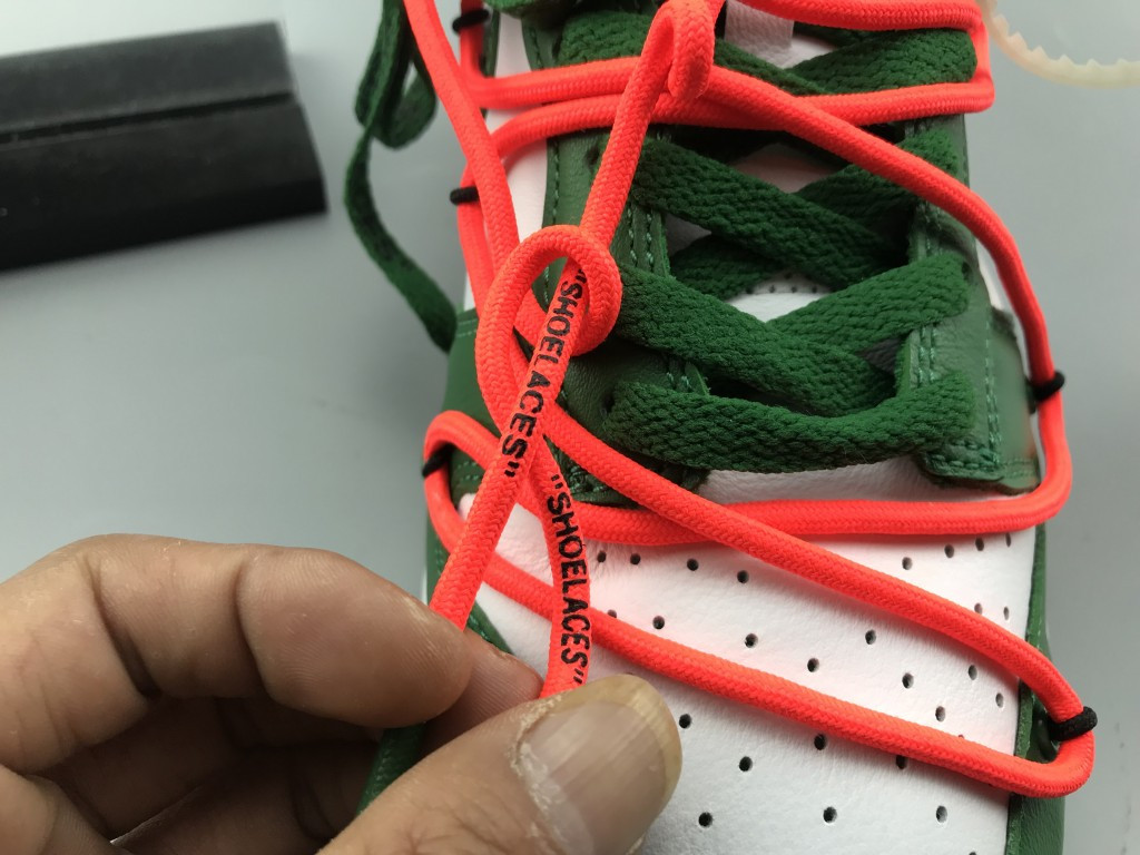 UA NIKE OFF-WHITE X DUNK LOW "PINE GREEN"