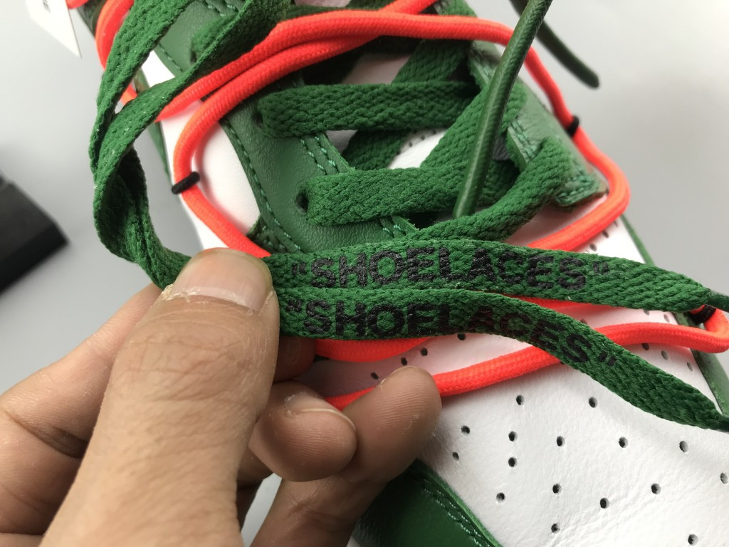 UA NIKE OFF-WHITE X DUNK LOW "PINE GREEN"