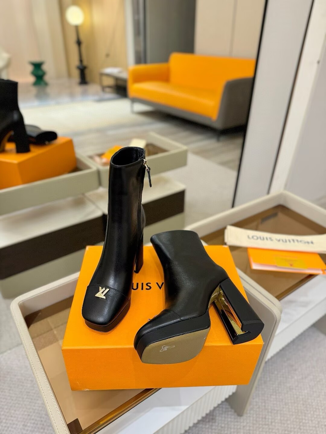 UA LV Swing Platform Ankle Boot