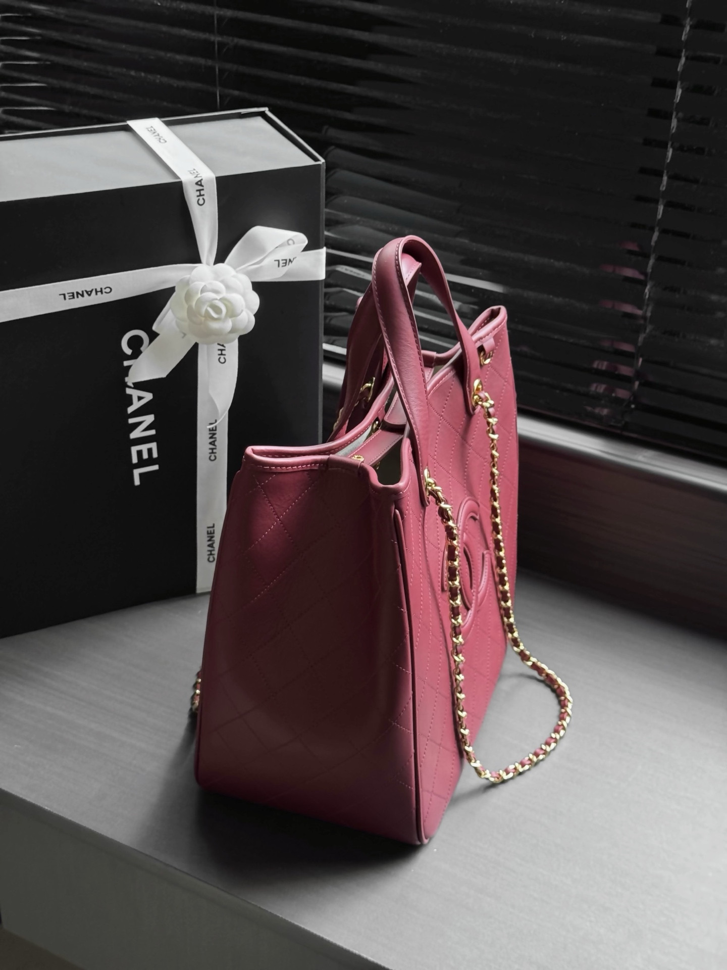 Ch**el Shopping Bag AS6200 30x29.5x17cm