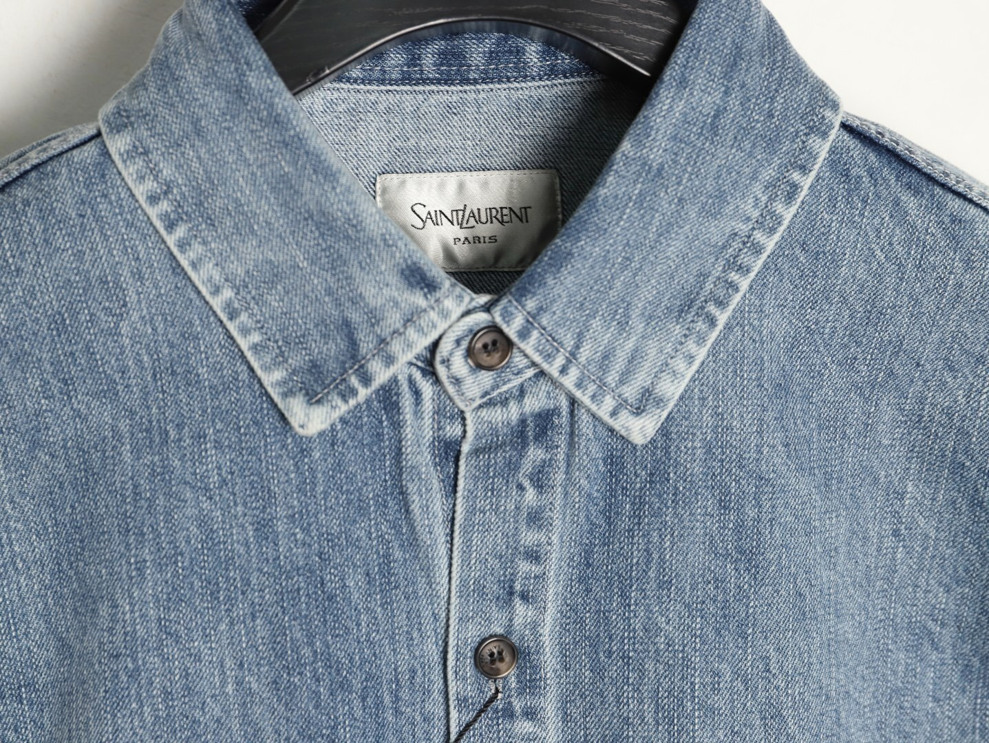 Sa1nt Lau*nt 25ss Denim Shirt Coats
