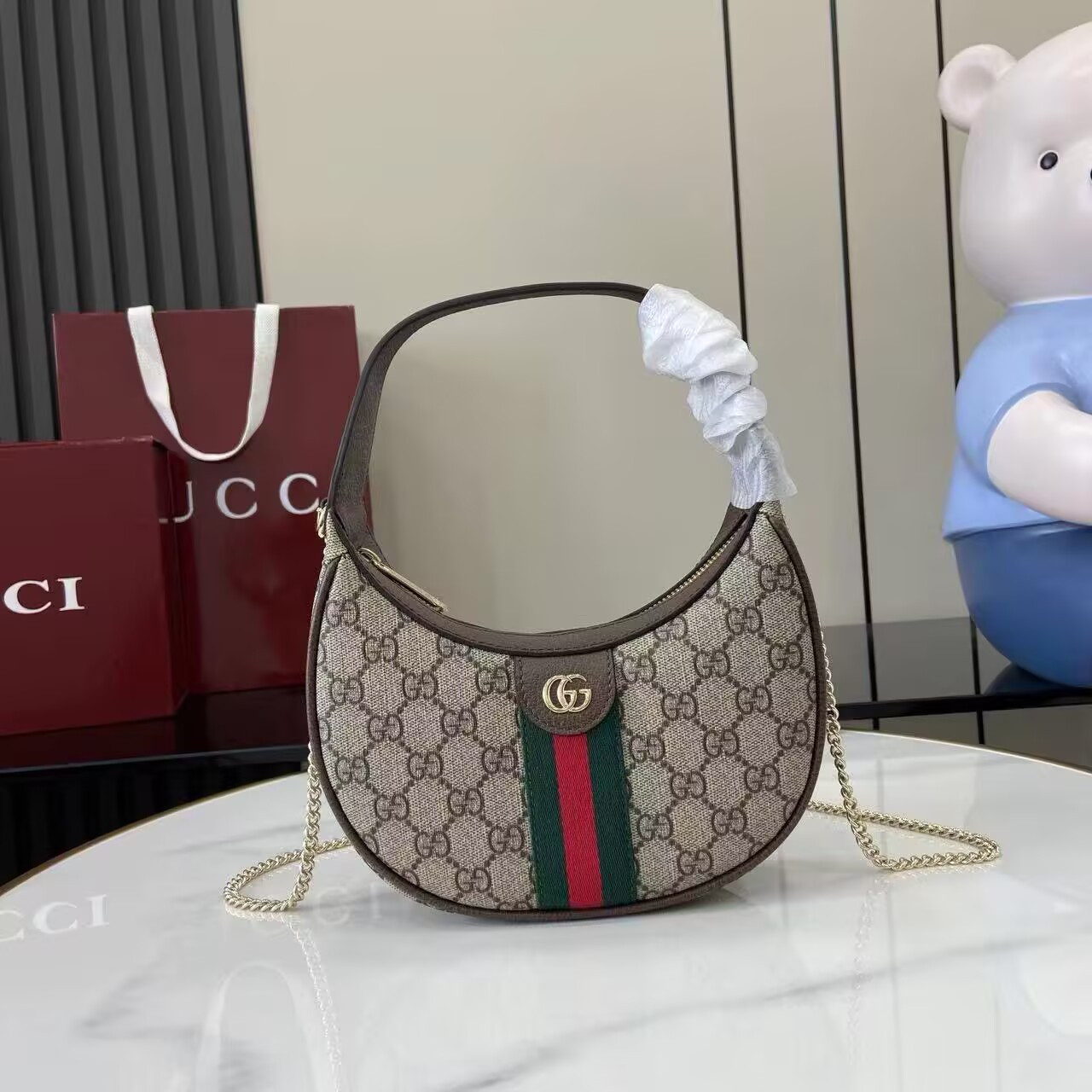 Gvc*1 Ophidia Shoulder Bag 23.5x16x4.5cm