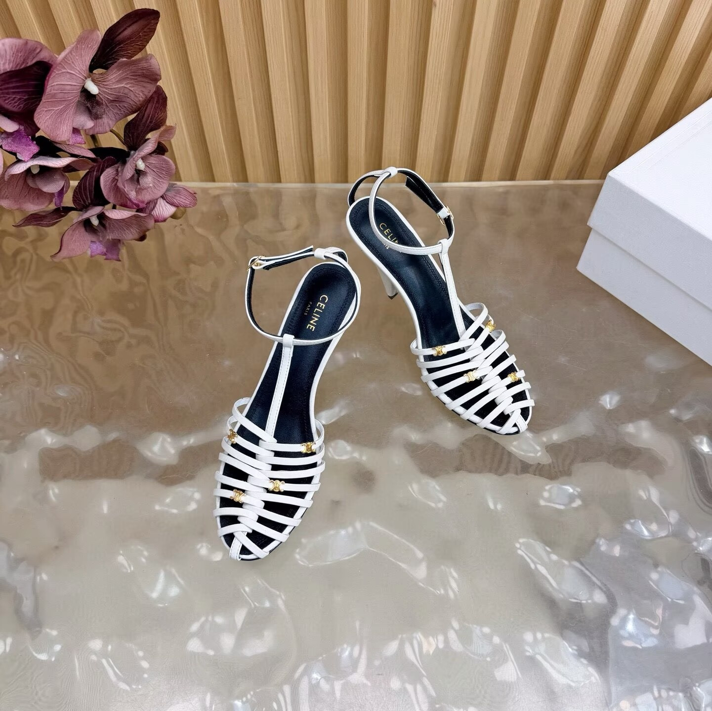 UA Ce1i*e CAGE HEELED SANDAL 8.5cm Heel