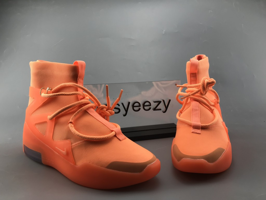 UA NIKE AIR FEAR OF GOD 1 "ORANGE PULSE"