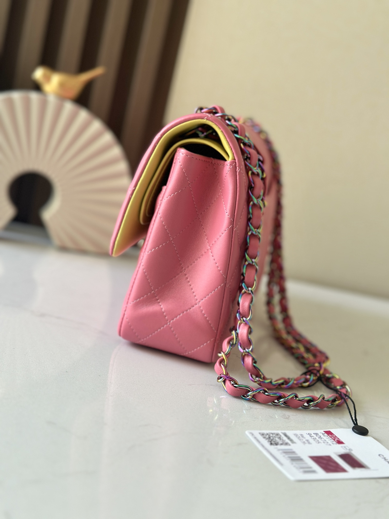 Chanel CLASSIC FLAP HANDBAG CF 25.5x15x6cm