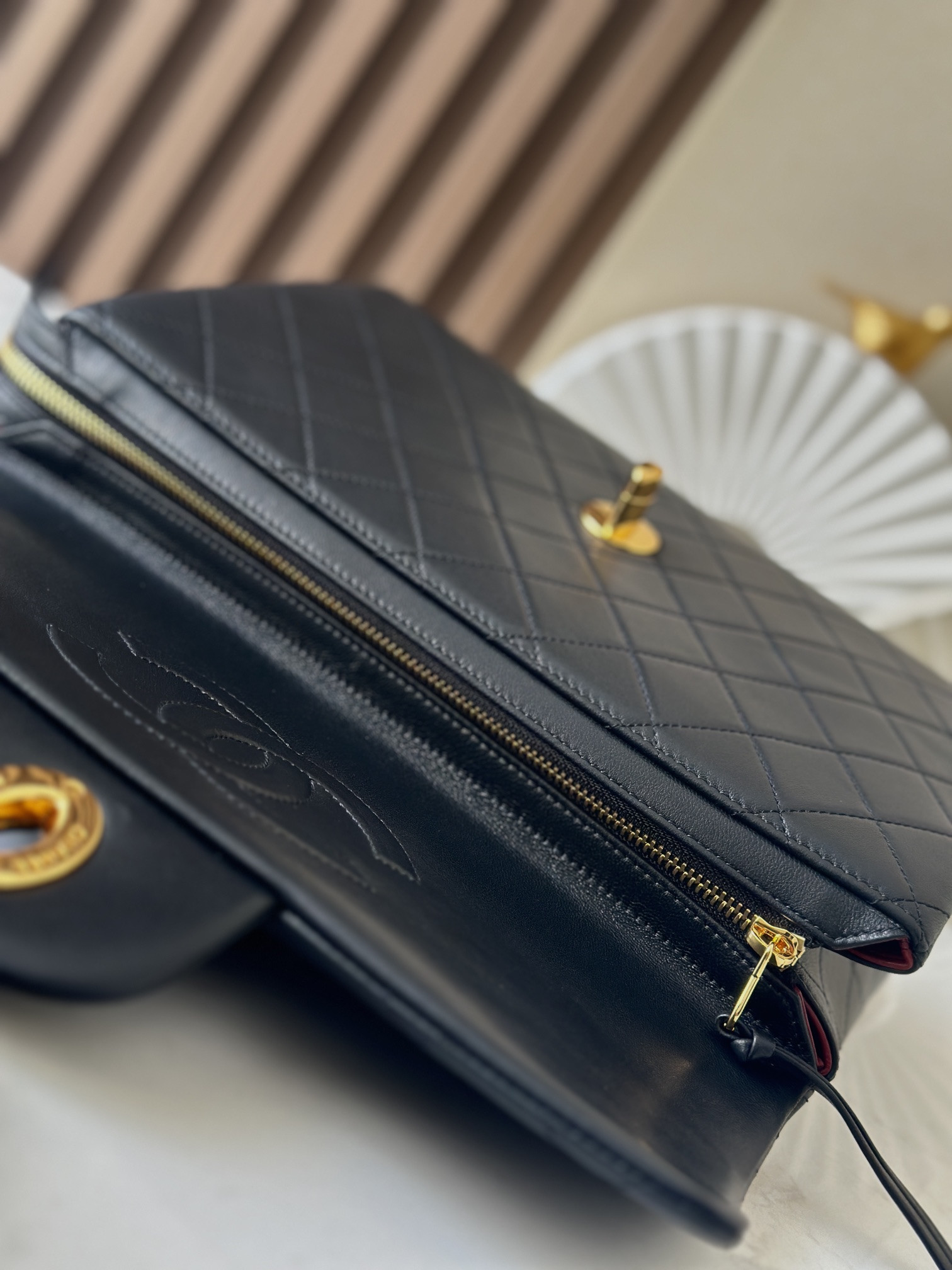 Chanel Flap Backpack AS2219 30x21x8cm