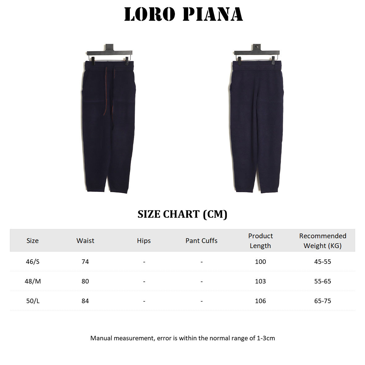 L0r0 P1ana LP 25FW Wool Pants
