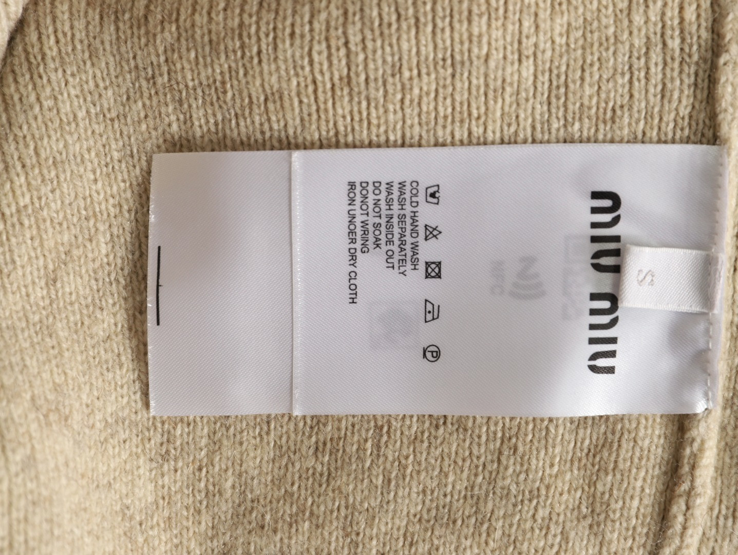 Miu Miu Wool Cardigan Sweaters