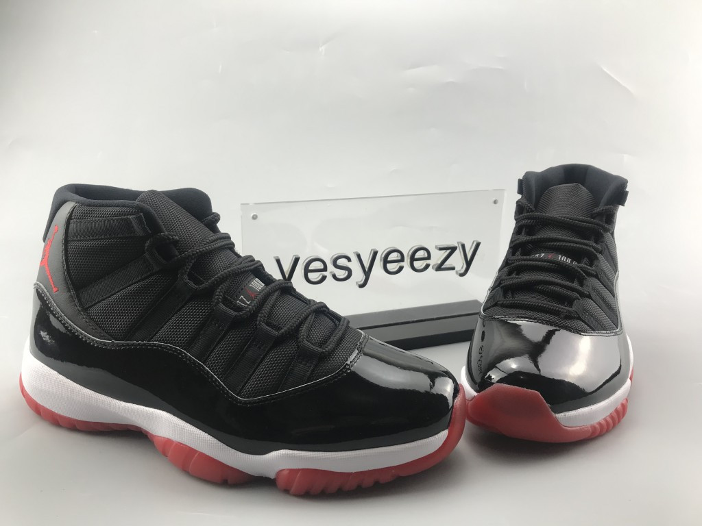 UA AIR JORDAN 11 RETRO "BRED 2019 RELEASE"
