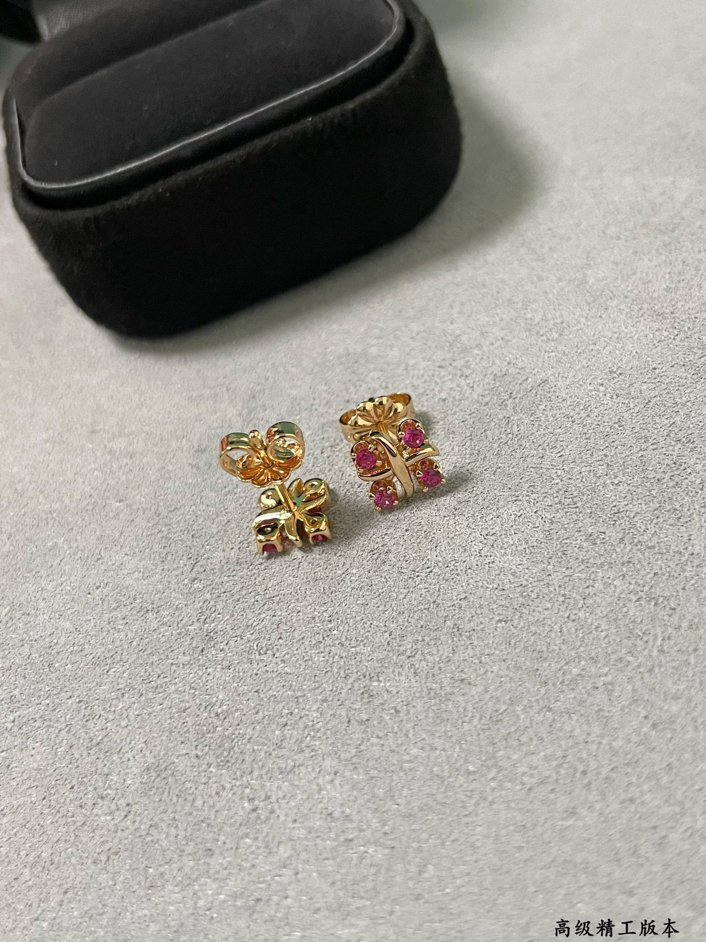 Tiffany & Co. Double Tone Cross Earrings