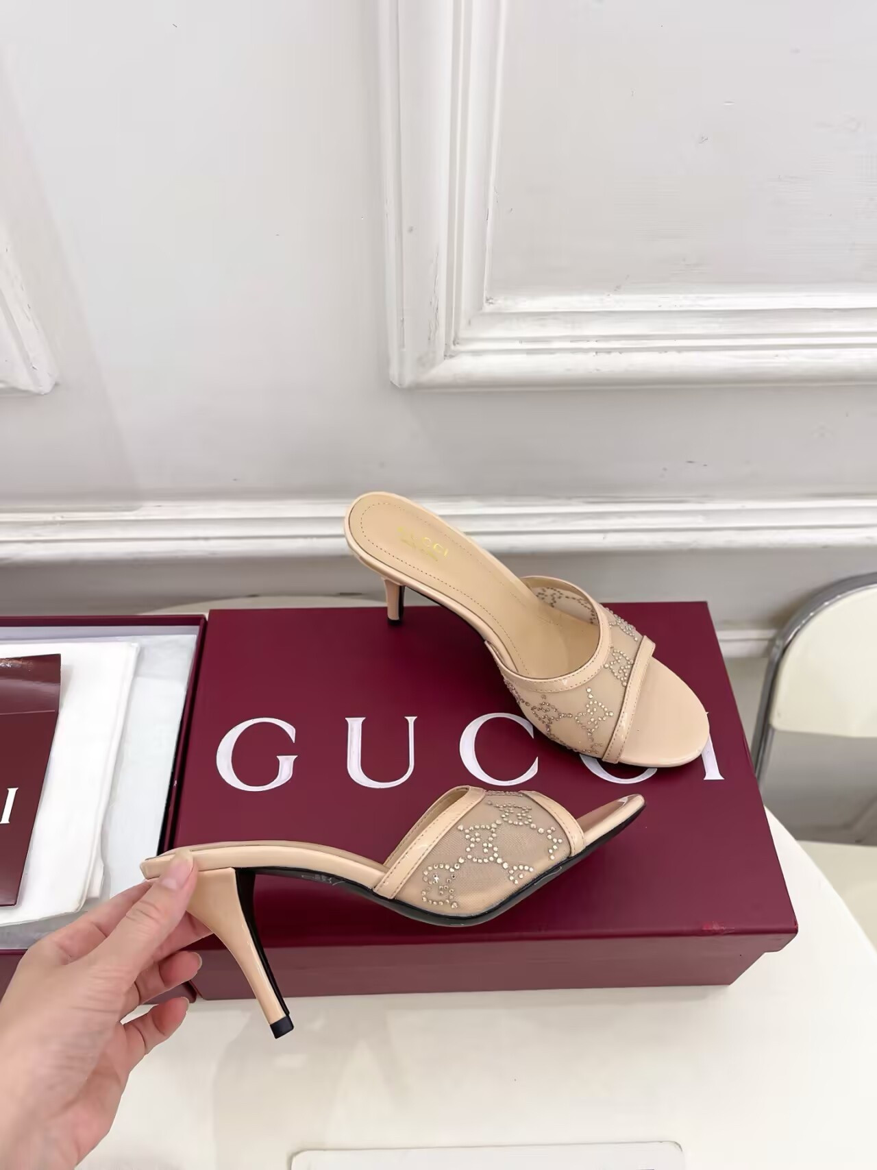 UA Gvc*1 Crystal Slide Sandal