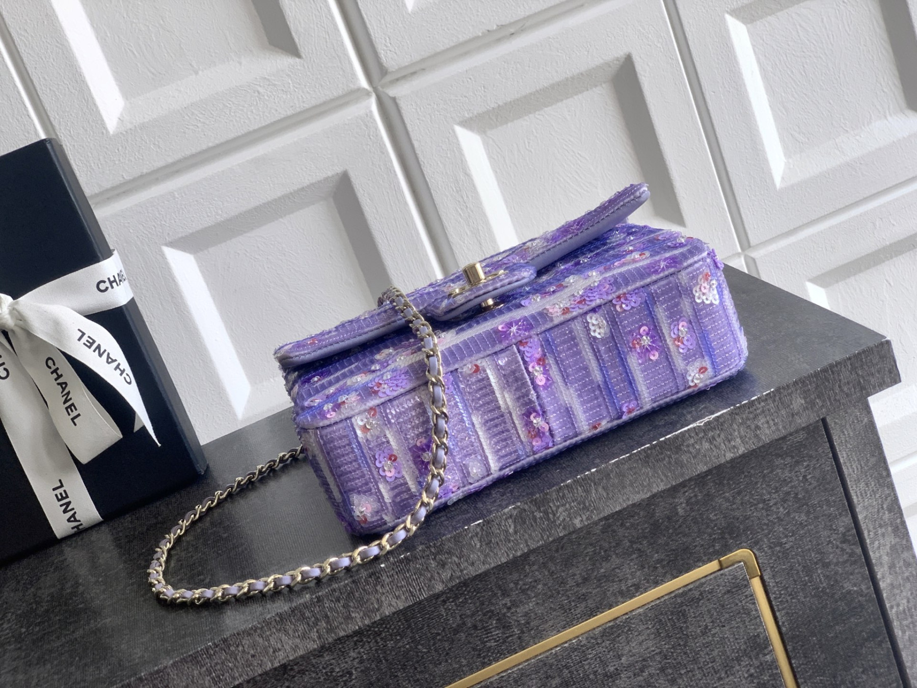 Ch**el mini flap handbag cf 20x12x6cm