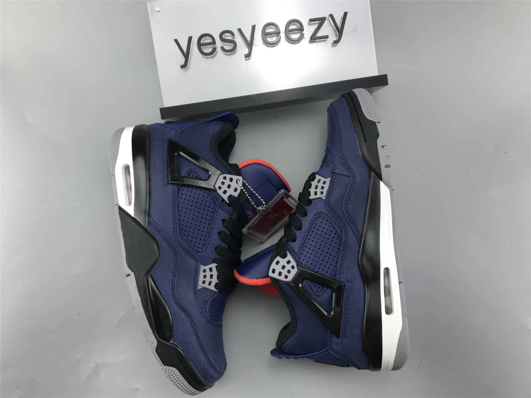UA AIR JORDAN 4 WINTER "LOYAL BLUE"