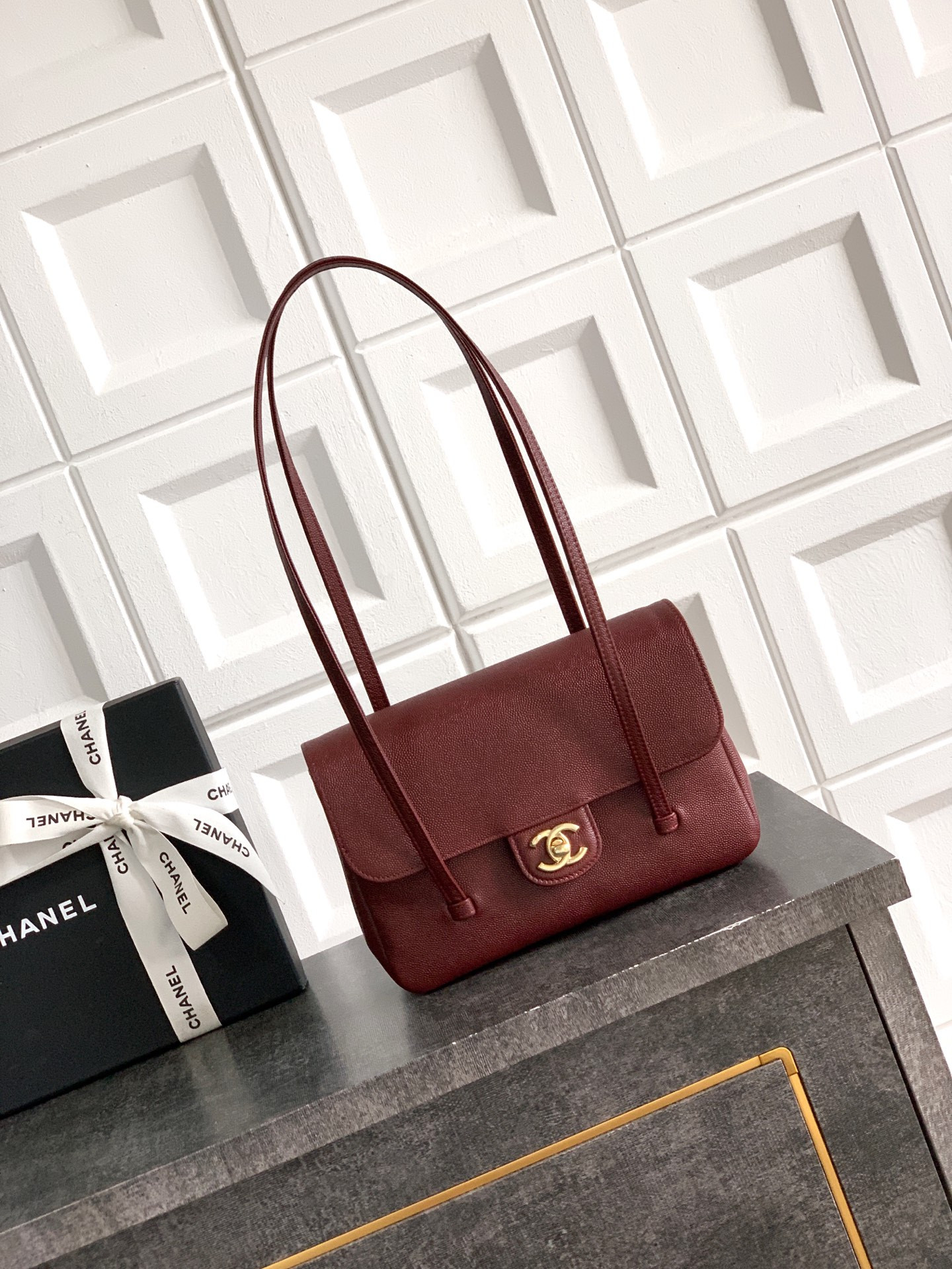Ch**el small flap bag as6130 15x22x7cm