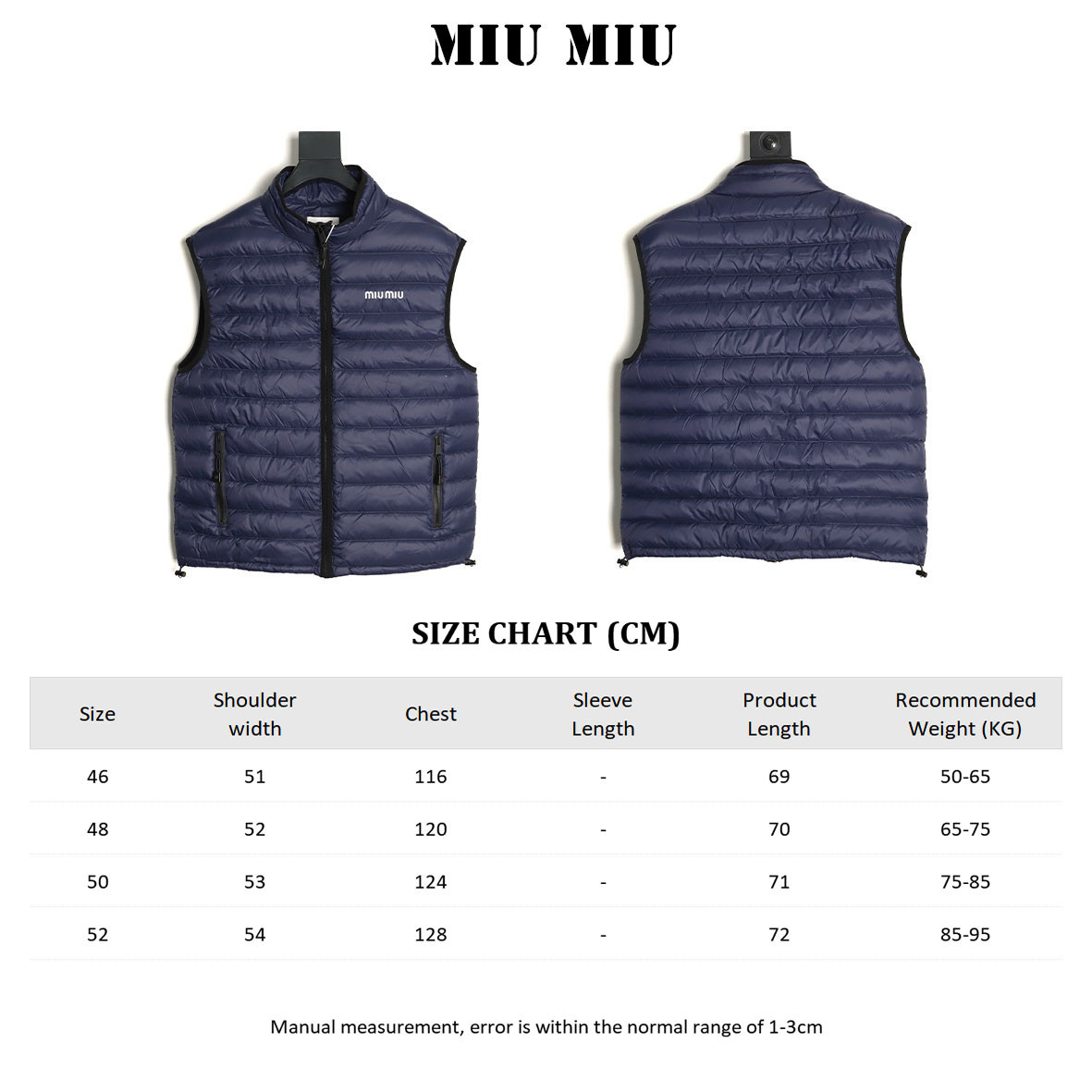 Miu Miu Puffer Vest