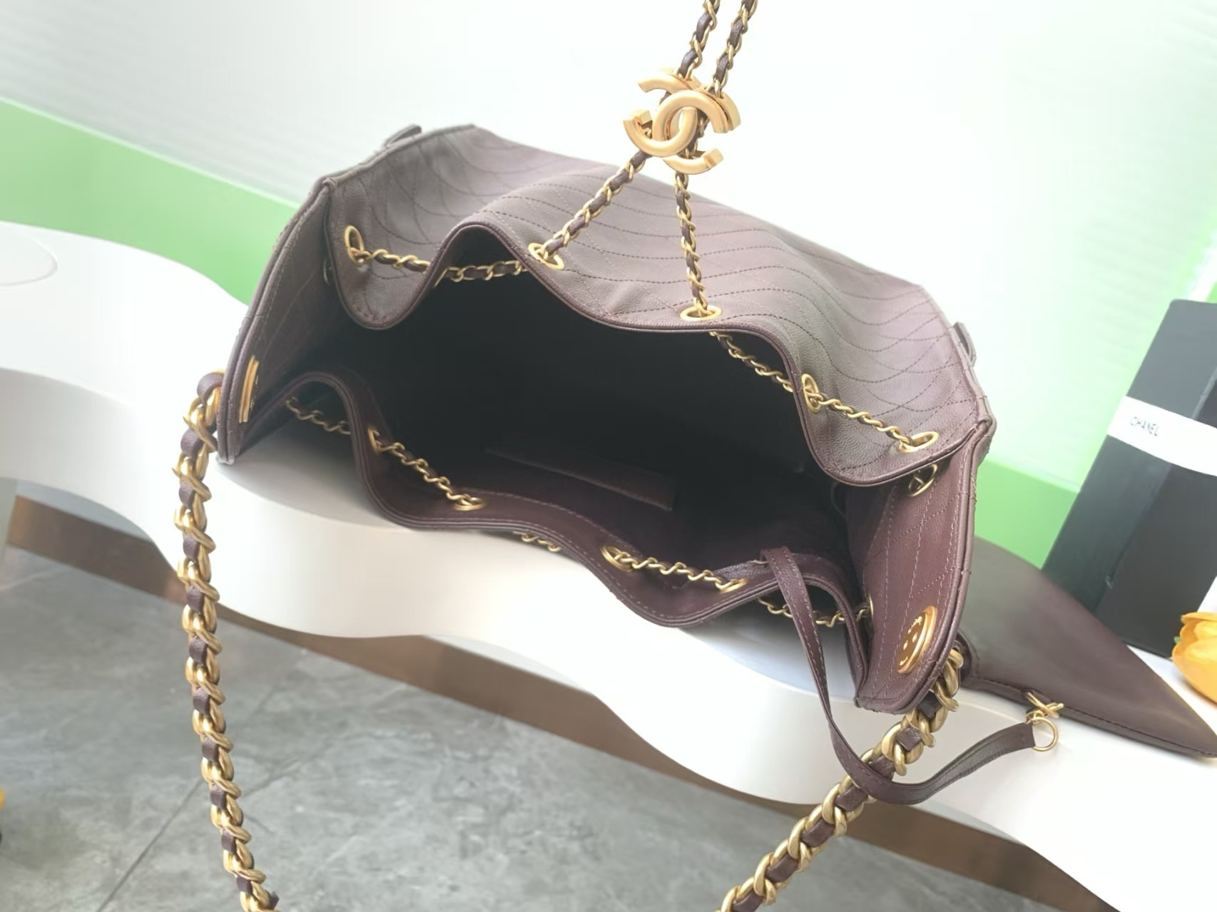 Ch**el 25C Bucket BAG 40x30x15cm