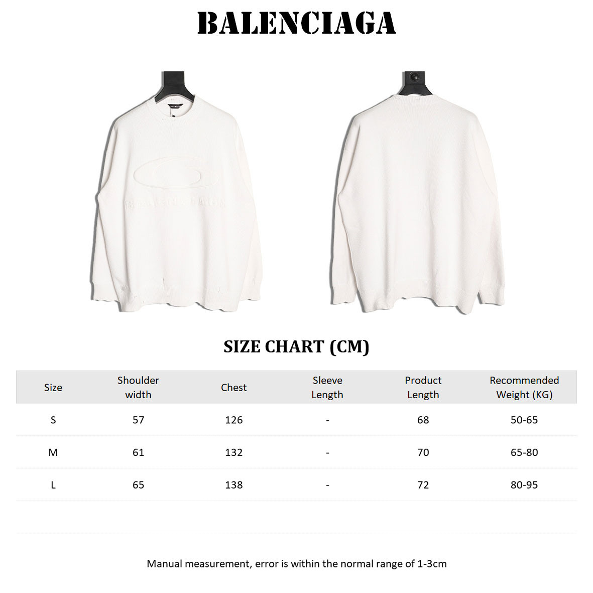 Ba1en*iaga Sweaters