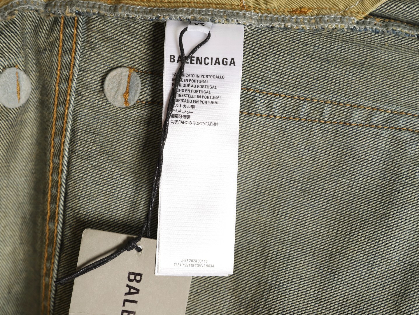 Ba1en*iaga 25ss Jeans