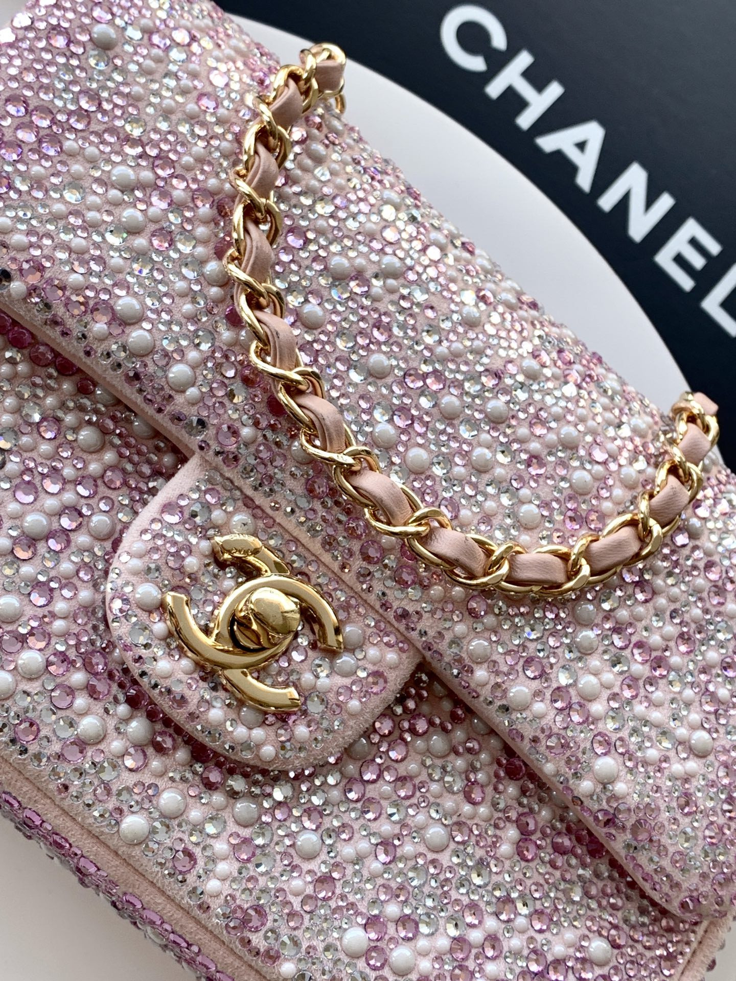 Ch**el evening bag as4297 13x21x8cm