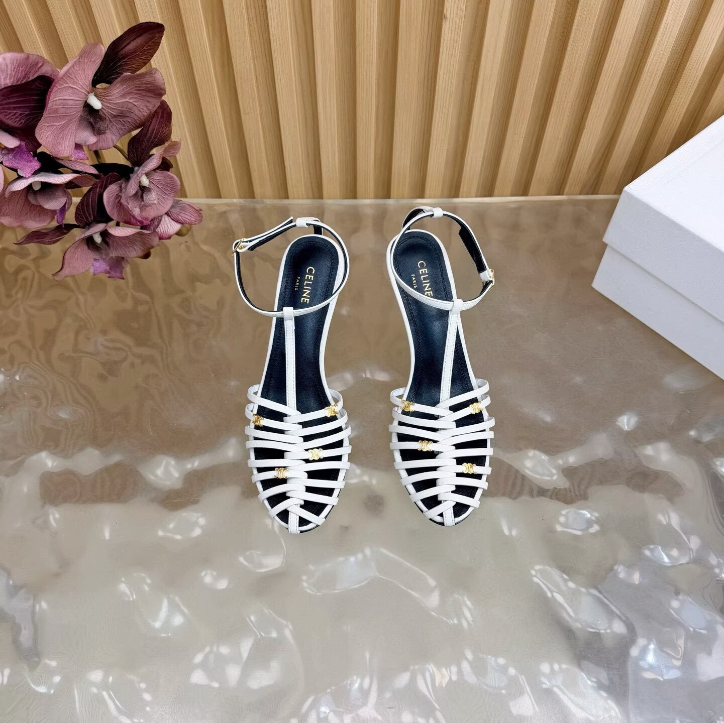 UA Ce1i*e CAGE HEELED SANDAL 8.5cm Heel