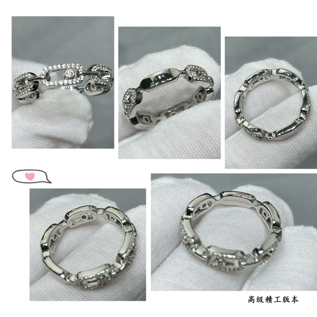 Messika Row D1am0nd Moving Ring