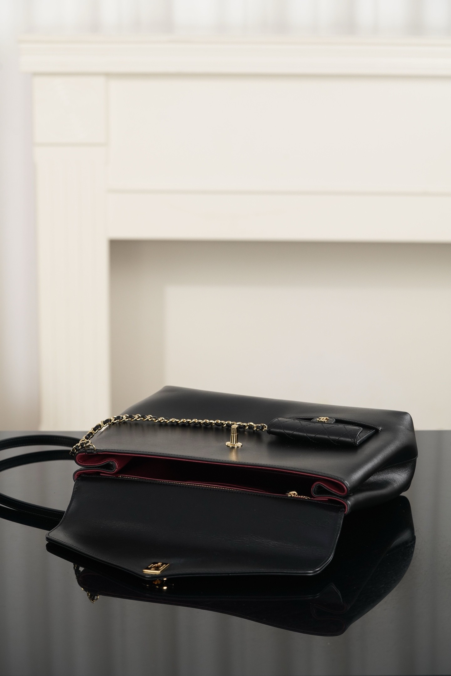 Ch**el Flap Briefcase Bag AS6309 31x29x9cm