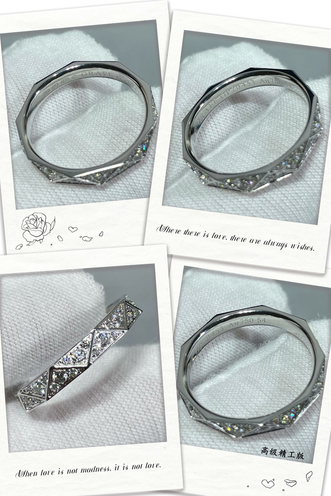 Graff D1am0nd-encrusted Rhombus Ring