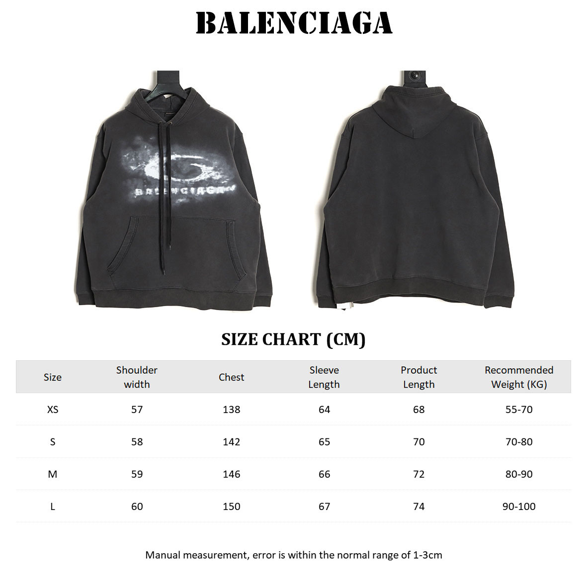 Ba1en*iaga 26ss hoodies