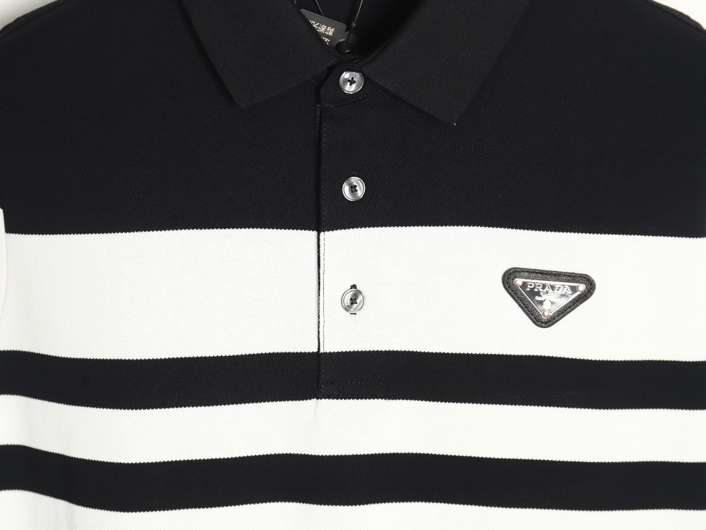 Pra*a short-sleeved polo shirt