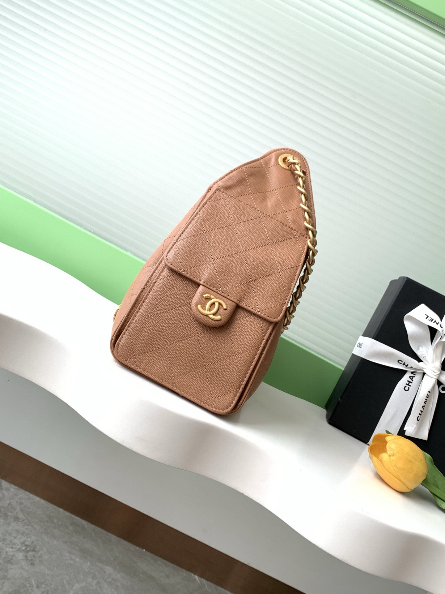 Ch**el 25C Bucket Bag 26x30x14cm