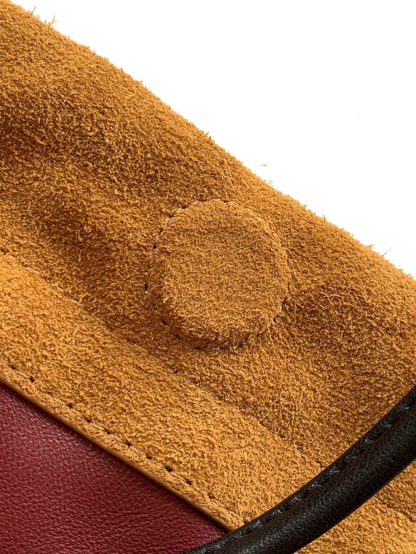 Ch**el clutch with leather strap ap5227 17x22x8cm