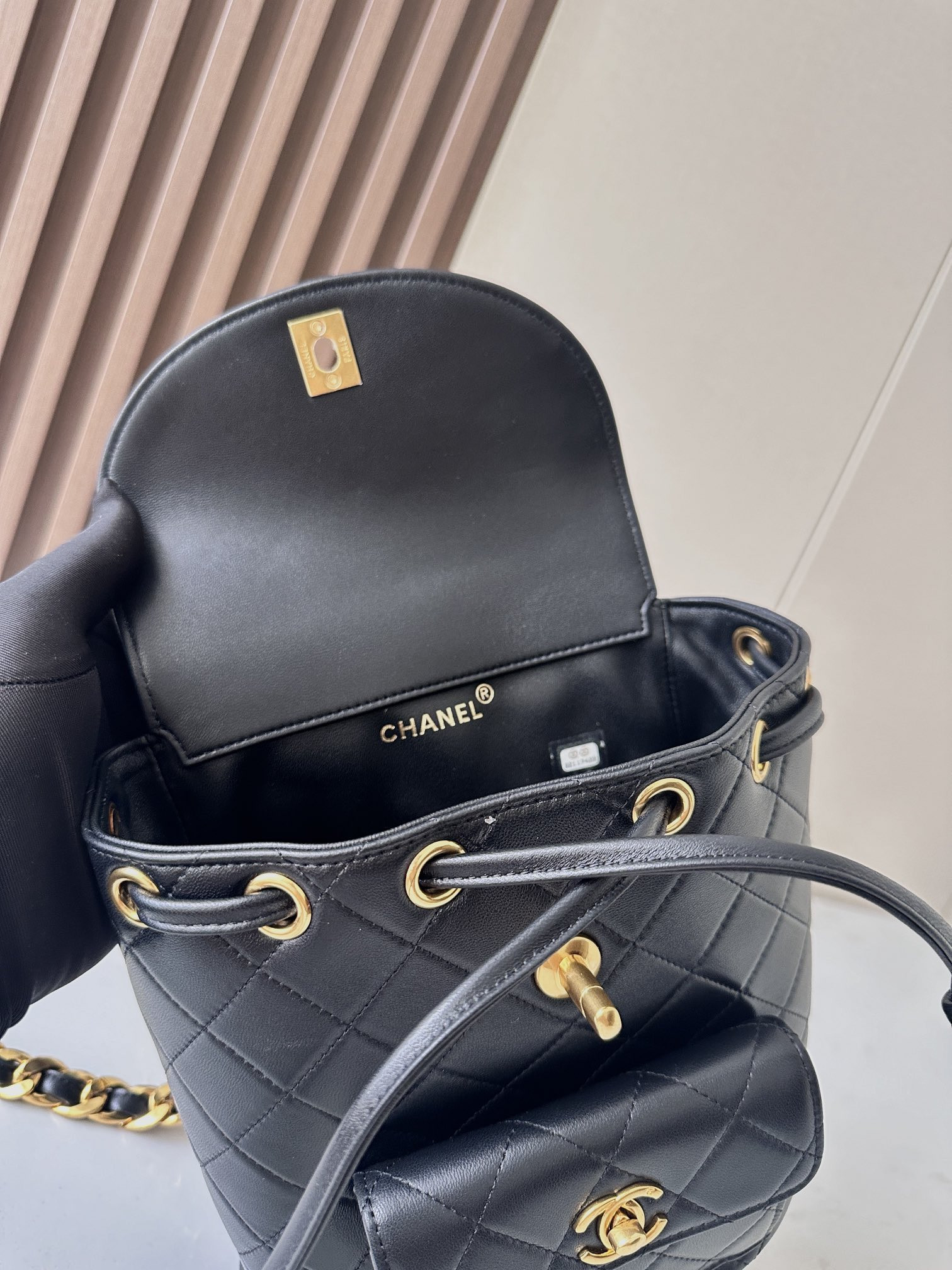 Ch**el Backpack AS2210 21x20.5x10cm
