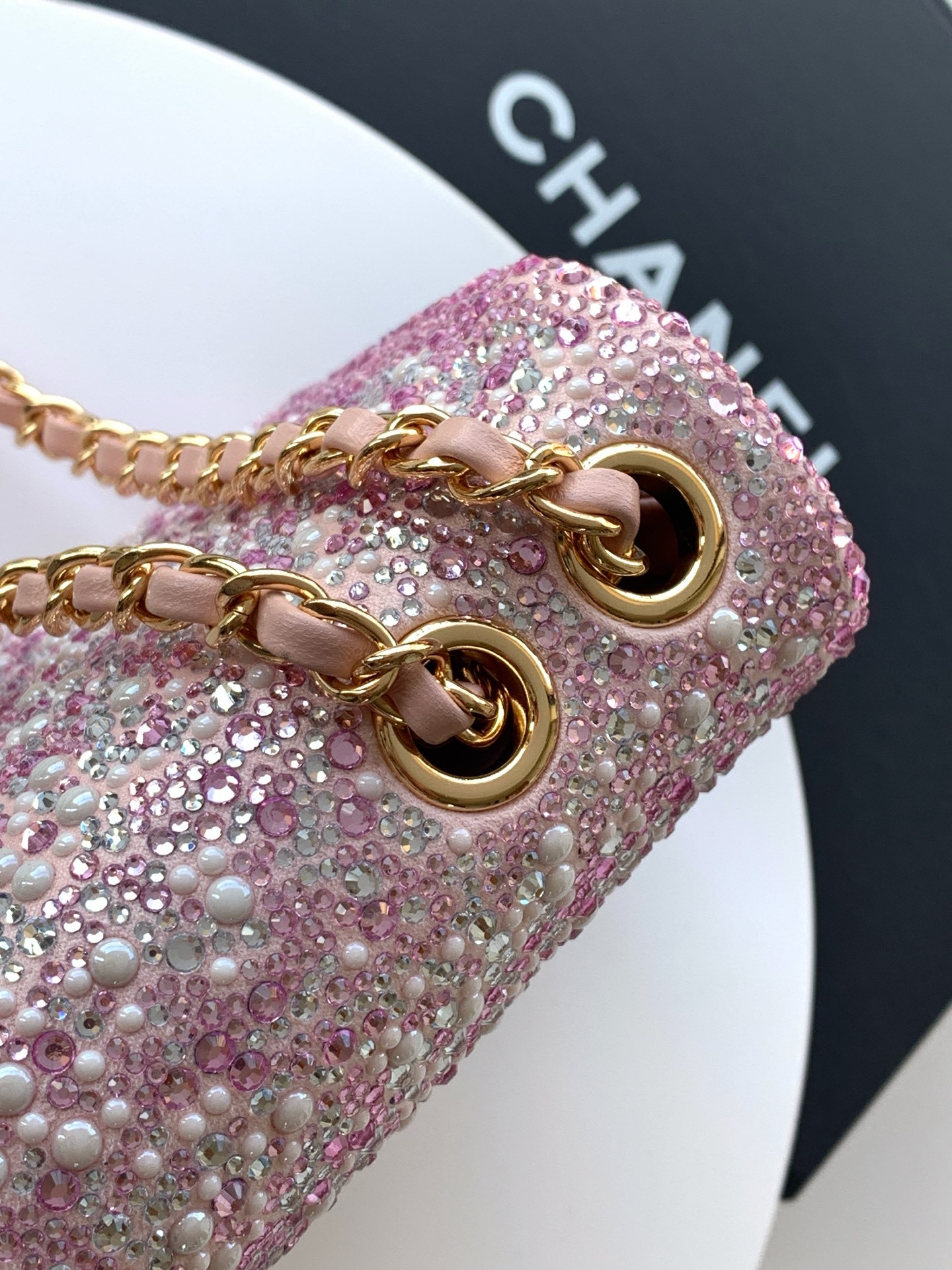 Ch**el evening bag as4297 13x21x8cm