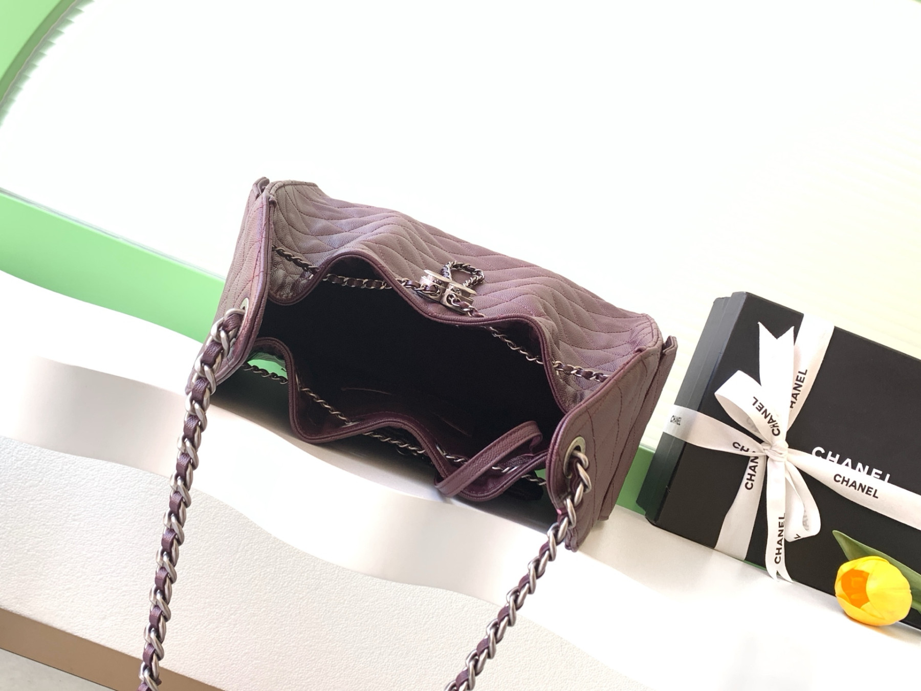 Ch**el 25c bucket bag 40x30x15cm
