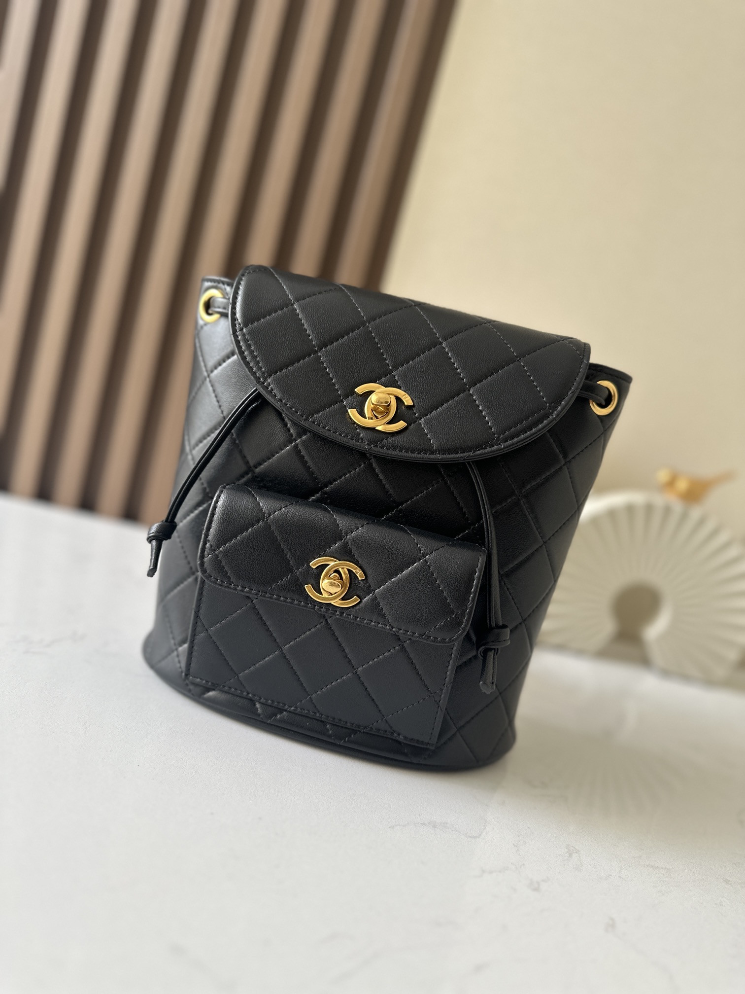 Ch**el Backpack AS2210 21x20.5x10cm
